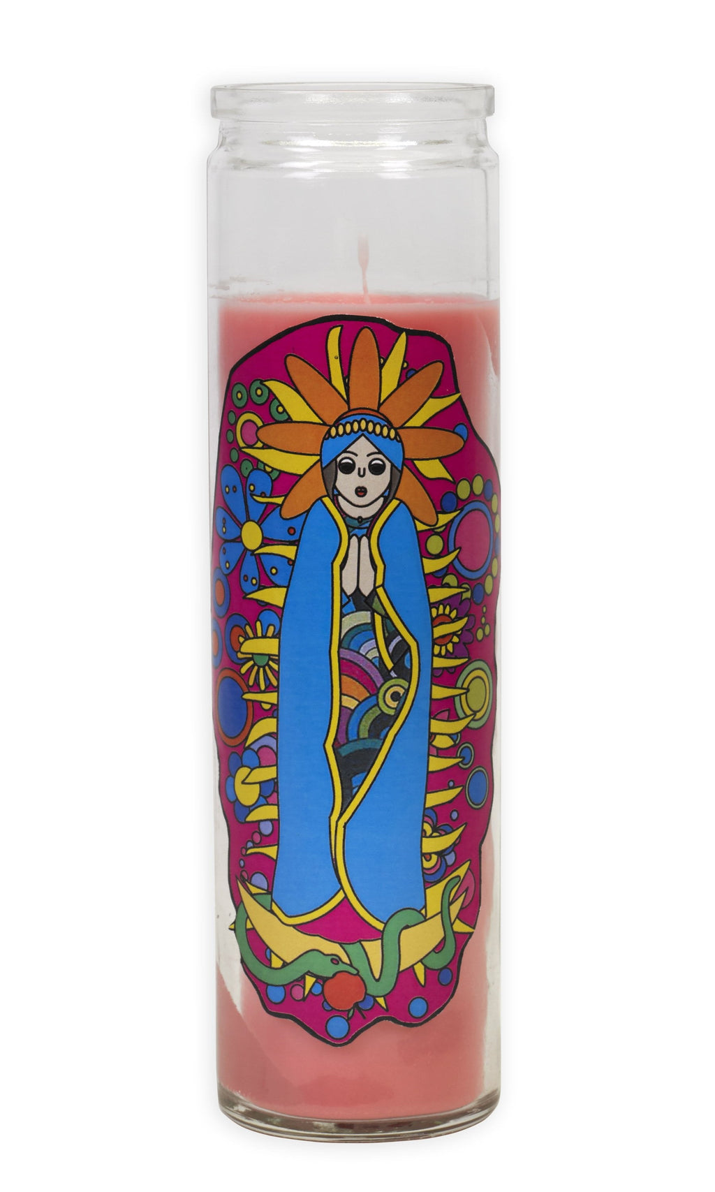 Virgin of Guadalupe Candle - Pop Art Collection