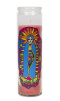 Virgin of Guadalupe Candle - Pop Art Collection