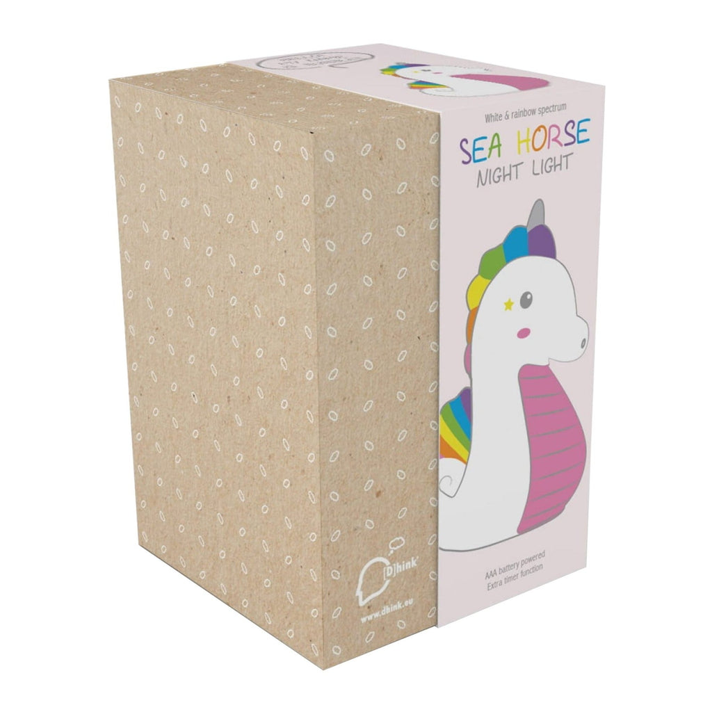 Colour Changing Night Light | Multicoloured Seahorse | Medium