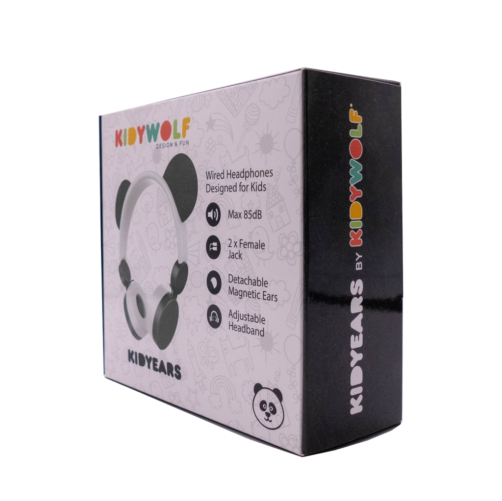 Panda Headphones with Removable Ears