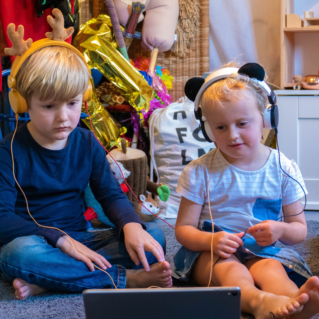 Panda Headphones with Removable Ears